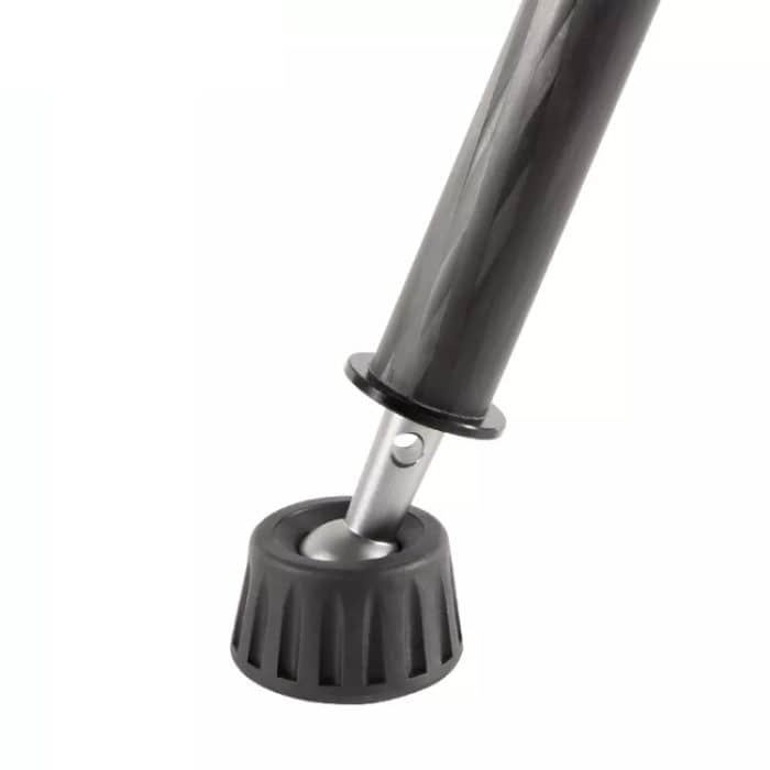 BEXIN GSF37-S Stativ 3/8 Zoll Edelstahl-Fußspikes Kunststoff-Fußpolster – Bild 4