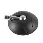 BEXIN GSF68-S Stativ 3/8 Zoll Edelstahl-Fußspikes Kunststoff-Fußpolster – Bild 3