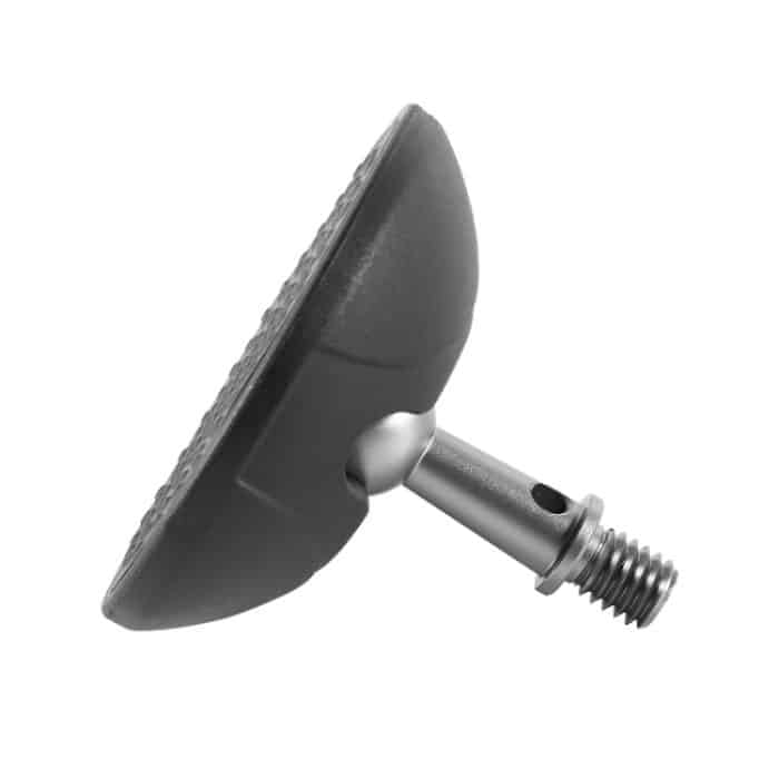 BEXIN GSF68-S Stativ 3/8 Zoll Edelstahl-Fußspikes Kunststoff-Fußpolster – Bild 4