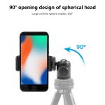 BEXIN K18 Mini 360 Grad drehbarer Panorama-Kugelkopf aus Metall – Bild 5