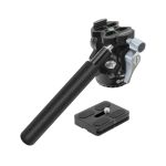 BEXIN DT-03S/S 360-Grad-Panorama-Hochleistungsstativ Action Fluid Drag Head mit Schnellwechselplatte