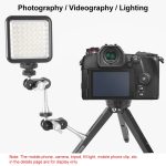 BEXIN TM-4 Multifunktionaler Magic Arm Ball Mount Klemmclip – Bild 4