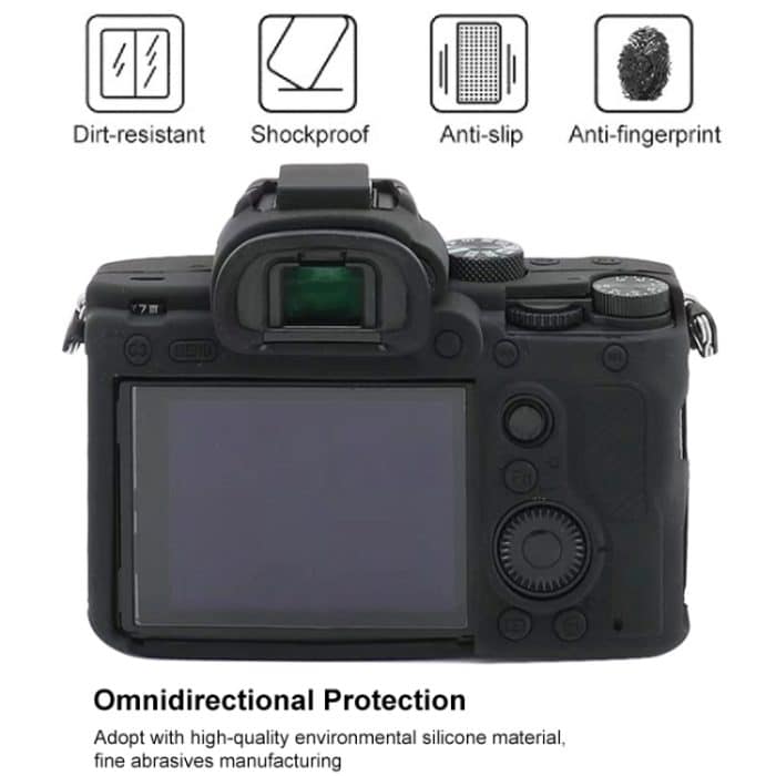 Für Sony A7S III / A7S3 Weiche Silikon-Schutzhülle, For Sony A7S III / A7S3 – Bild 3