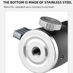 YELANGU LW-A01 Panorama-Metallstativ-Kugelkopfadapter – Bild 5