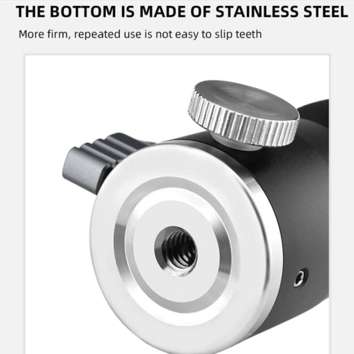 YELANGU LW-A01 Panorama-Metallstativ-Kugelkopfadapter – Bild 5