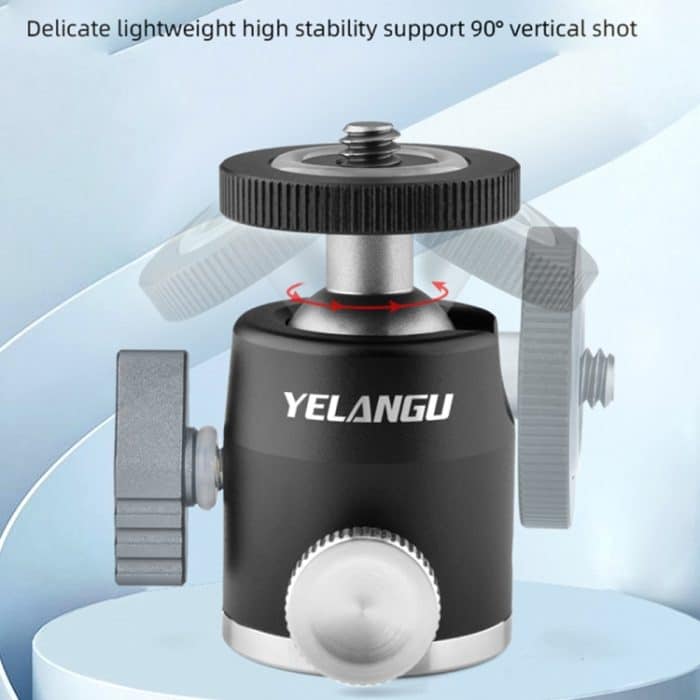 YELANGU LW-A01 Panorama-Metallstativ-Kugelkopfadapter – Bild 6