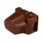 Ganzkörper-Kameratasche aus PU-Leder mit Trageriemen für Canon EOS M6, For  EOS M6, Fo EOS M6, For EOS M6(15-45mm) – Bild 3