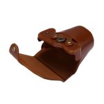 Ganzkörper-Kameratasche aus PU-Leder mit Trageriemen für Canon EOS M6, For  EOS M6, Fo EOS M6, For EOS M6(15-45mm) – Bild 4