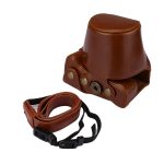 Ganzkörper-Kameratasche aus PU-Leder mit Trageriemen für Canon EOS M6, For  EOS M6, Fo EOS M6, For EOS M6(15-45mm) – Bild 5