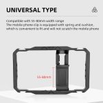 YELANGU LW-B01-1 Vlogging Live Broadcast Smartphone Video Rig Metallkäfig, LW-B01-1 – Bild 4