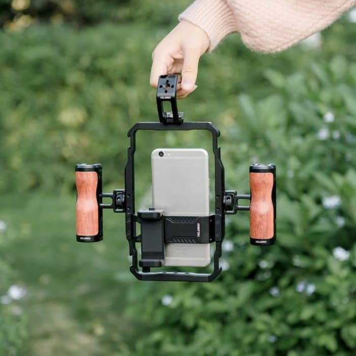 YELANGU LW-B01-3 Handheld Video Stabilizer Top Handle mit Cold Shoes für LW-B01 Cage – Bild 5