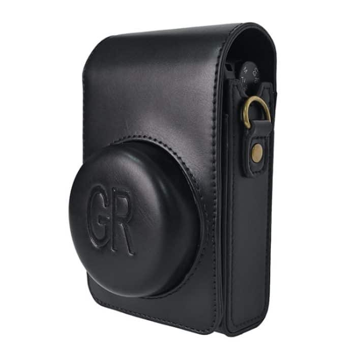 Ganzkörper-Kameratasche aus PU-Leder mit Trageriemen für Ricoh GR / GRII / GRIII, Casio ZR1200 / ZR1500/ ZR2000/ ZR3500, ZR3600 / ZR3700 / ZR5500 – Bild 3
