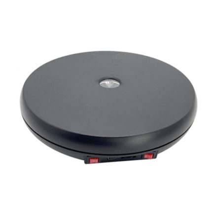 25 cm LED-Licht, elektrisch drehbarer Präsentationsständer, Drehteller