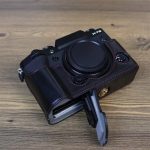 Für FUJIFILM X-T5 1/4 Zoll Gewinde PU-Leder Kamera Halbgehäuse Basis, For FUJIFILM X-T5 – Bild 6