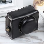 Für Sony ZV-1F Vlog-Kamera, Ganzkörper-Kameratasche aus magnetischem Leder mit Riemen, For Sony ZV-1F with Magnetic