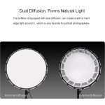 FEELWORLD FSP60 60 cm Parabol-Softbox-Schnellverschluss-Diffusor mit Bowens-Halterung, FSP60 60cm – Bild 4