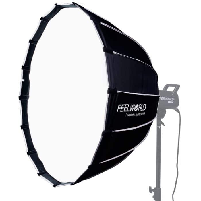 FEELWORLD FSP90 90 cm Parabol-Softbox-Schnellverschluss-Diffusor mit Bowens-Halterung, FSP90 90cm – Bild 1