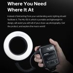 Godox ML-150II On-Camera-Makro-Ringblitzlicht mit 8 unterschiedlich großen Adapterringen, ML-150II – Bild 4