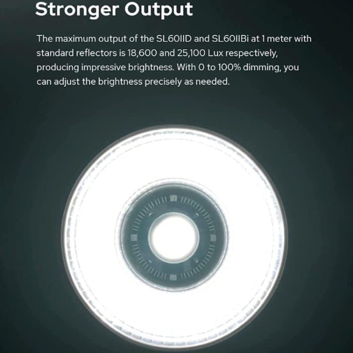 Godox SL60IID 70W 5600K Tageslicht-ausgeglichenes LED-Videolicht, SL60IID – Bild 4