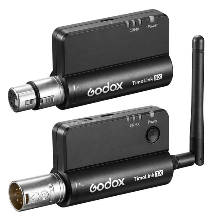 Godox TimoLink TX & RX Drahtloser DMX-Sender und -Empfänger, Transmitter & Receiver – Bild 2
