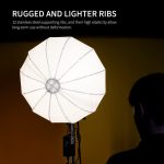 FEELWORLD FSL65 65 cm Laterne Softbox Schnellverschluss-Diffusor mit Bowens-Halterung – Bild 2
