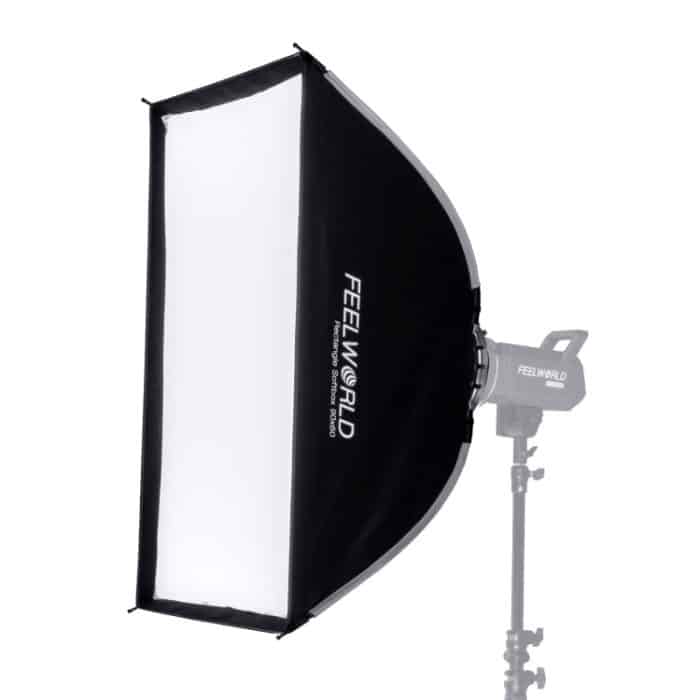 DCA2209.jpg FEELWORLD FSR90 60x90cm rechteckiger Softbox Schnellverschluss Bowens Mount Diffusor – Bild 1
