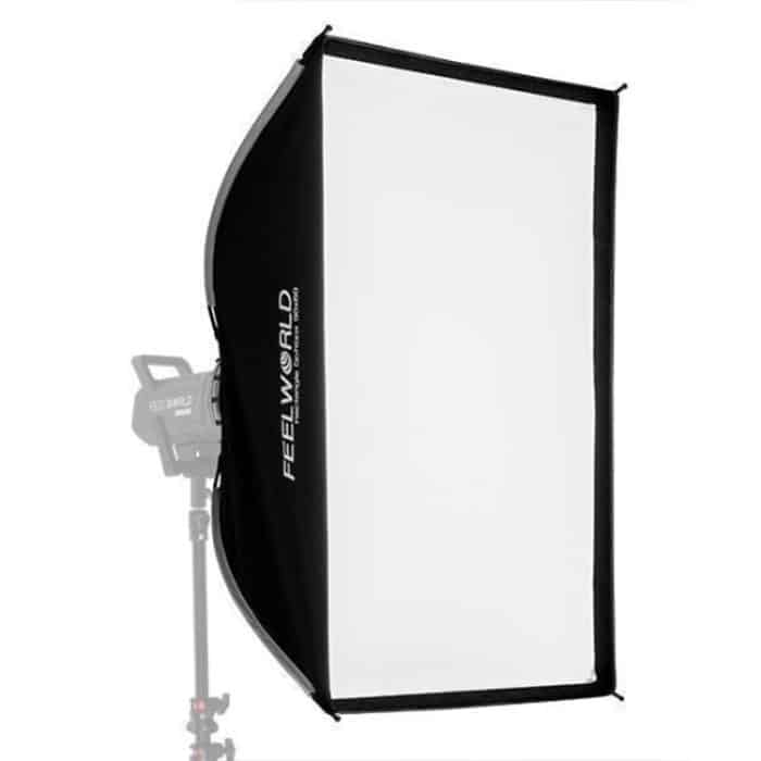 FEELWORLD FSR90 60x90cm rechteckiger Softbox Schnellverschluss Bowens Mount Diffusor – Bild 2