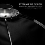 FEELWORLD FSR90 60x90cm rechteckiger Softbox Schnellverschluss Bowens Mount Diffusor – Bild 4