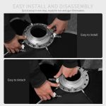 FEELWORLD FSR90 60x90cm rechteckiger Softbox Schnellverschluss Bowens Mount Diffusor – Bild 6