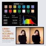 FEELWORLD FL125B 125W Bi-color Point Source Video Light, Bluetooth APP Control, FL125B – Bild 5