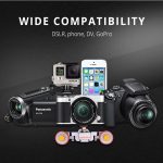 YELANGU L4X Kamera 3-Rad Dolly II Electric Track Slider 3-Rad Video Riemenscheibe Rollendes Dolly Auto mit Fernbedienung für DSLR / Heim-DV-Kameras, GoPro, Smartphones, Last: 3 kg (grau) – Bild 6