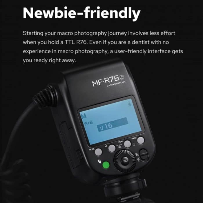 Godox MF-R76C TTL-Makro-Ringblitz für Canon – Bild 5