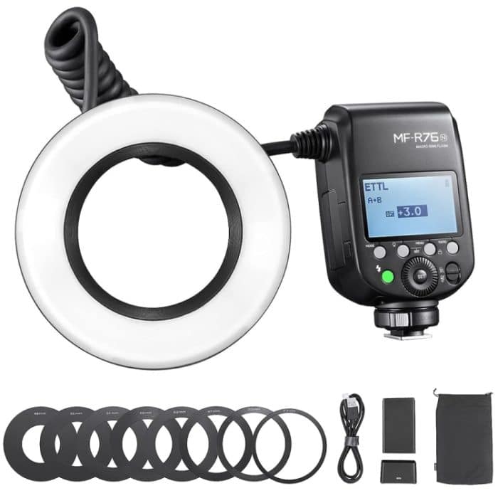 Godox MF-R76N TTL-Makro-Ringblitz für Nikon – Bild 2