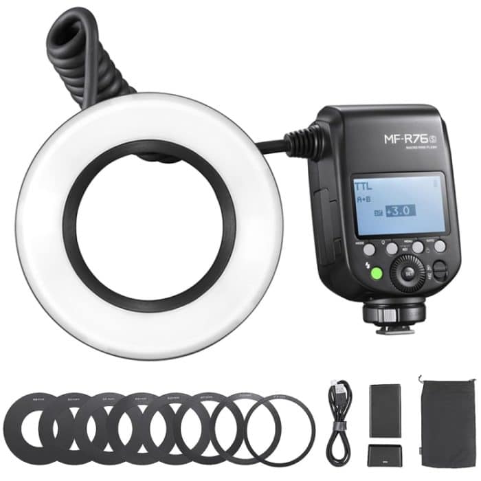Godox MF-R76S TTL-Makro-Ringblitz für Canon – Bild 2