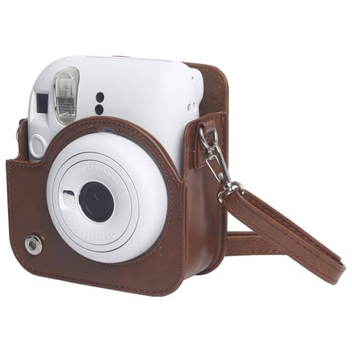 Für FUJIFILM Instax mini 12 Ledertasche Ganzkörper-Kameratasche mit Schultergurt, For FUJIFILM Instax mini 12 – Bild 6
