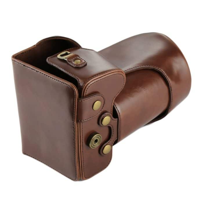 Ganzkörper-Kameratasche aus PU-Leder für Nikon D7200 / D7100 / D7000 (18-200 / 18-140 mm Objektiv), For D7200 – Bild 4