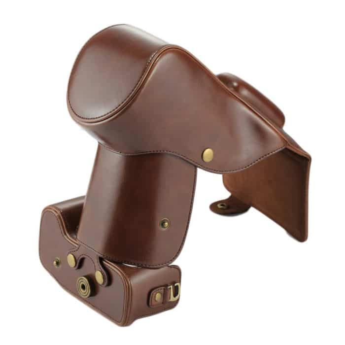 Ganzkörper-Kameratasche aus PU-Leder für Nikon D7200 / D7100 / D7000 (18-200 / 18-140 mm Objektiv), For D7200 – Bild 6