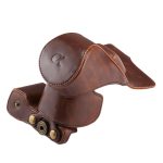 Ganzkörper-Kameratasche aus PU-Leder mit Trageriemen für Sony NEX 5N / 5R / 5T (16-50 mm / 18-55 mm Objektiv), For Sony NEX 5N – Bild 5