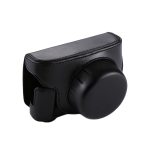 Ganzkörper-Kameratasche aus PU-Leder mit Trageriemen für Panasonic Lumix GF7 / GF8 / GF9 (12-32 mm / 14-42 mm Objektiv), For Lumix GF7 – Bild 2