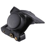 Ganzkörper-Kameratasche aus PU-Leder mit Trageriemen für Panasonic Lumix GF7 / GF8 / GF9 (12-32 mm / 14-42 mm Objektiv), For Lumix GF7 – Bild 4