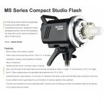 Godox MS300 Studioblitzlicht 300 Ws Bowens Mount Studio-Blitzgerät – Bild 5