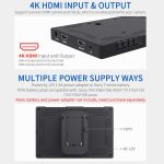 FEELWORLD T7 PLUS 7 Zoll 3D LUT DSLR-Kamera-Feldmonitor mit Waveform 4K HDMI-Aluminiumgehäuse, T7 PLUS – Bild 5