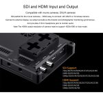 FEELWORLD SH7 7-Zoll ultraheller 2200nit On-Camera-Monitor SDI HDMI Cross Conversion – Bild 16