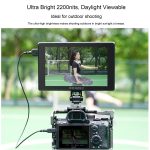 FEELWORLD SH7 7-Zoll ultraheller 2200nit On-Camera-Monitor SDI HDMI Cross Conversion – Bild 5