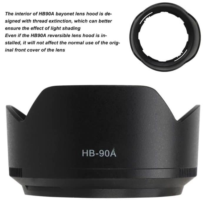 HB-90A Lens Hood Shade for Nikon Z DX 50-250mm f4.5-6.3 VR lens., HB-90A – Bild 6