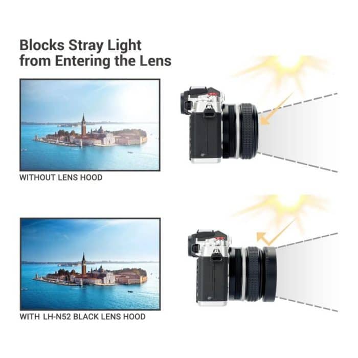 LH-N52 Lens Hood Shade for Nikon Z 28mm F2.8/Z 40mm F2 lens, LH-N52 – Bild 6