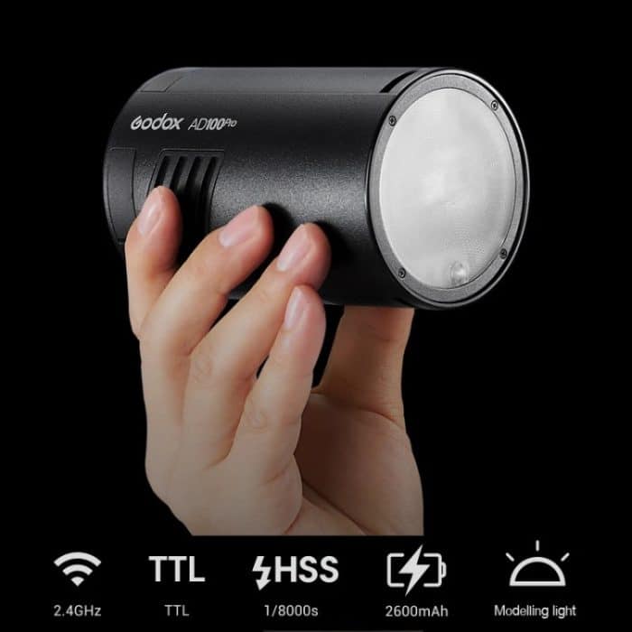 Godox AD100Pro 100Ws Taschenblitz Speedlite-Licht für den Außenbereich 8203;Kits – Bild 2