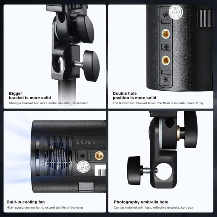 Godox AD100Pro 100Ws Taschenblitz Speedlite-Licht für den Außenbereich 8203;Kits – Bild 6