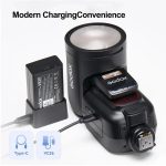 Godox V1Pro TTL Li-Ionen-Blitzlicht mit rundem Kopf – Bild 3