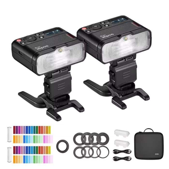 Godox MF12-K2 Makro-Blitz 2-Licht-Kit 2,4 GHz kabelloses Kontrolllicht, MF12-K2 – Bild 8